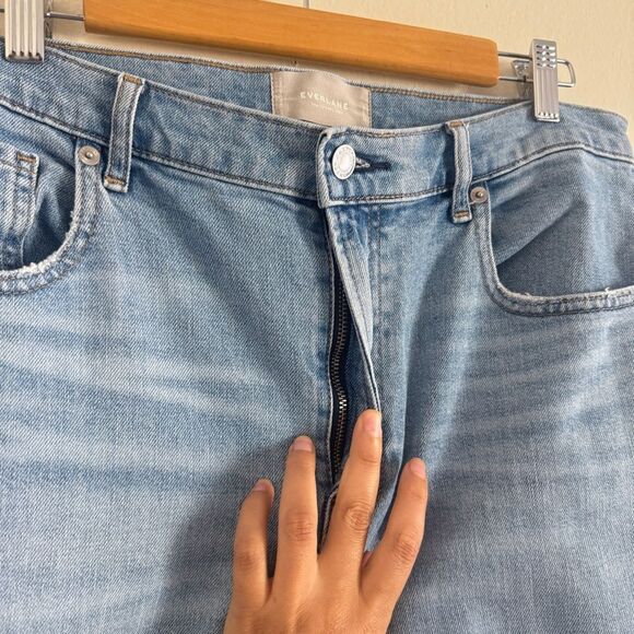 Everlane The Cheeky Jean 32 Crop Medium Wash - Picture 3 of 9